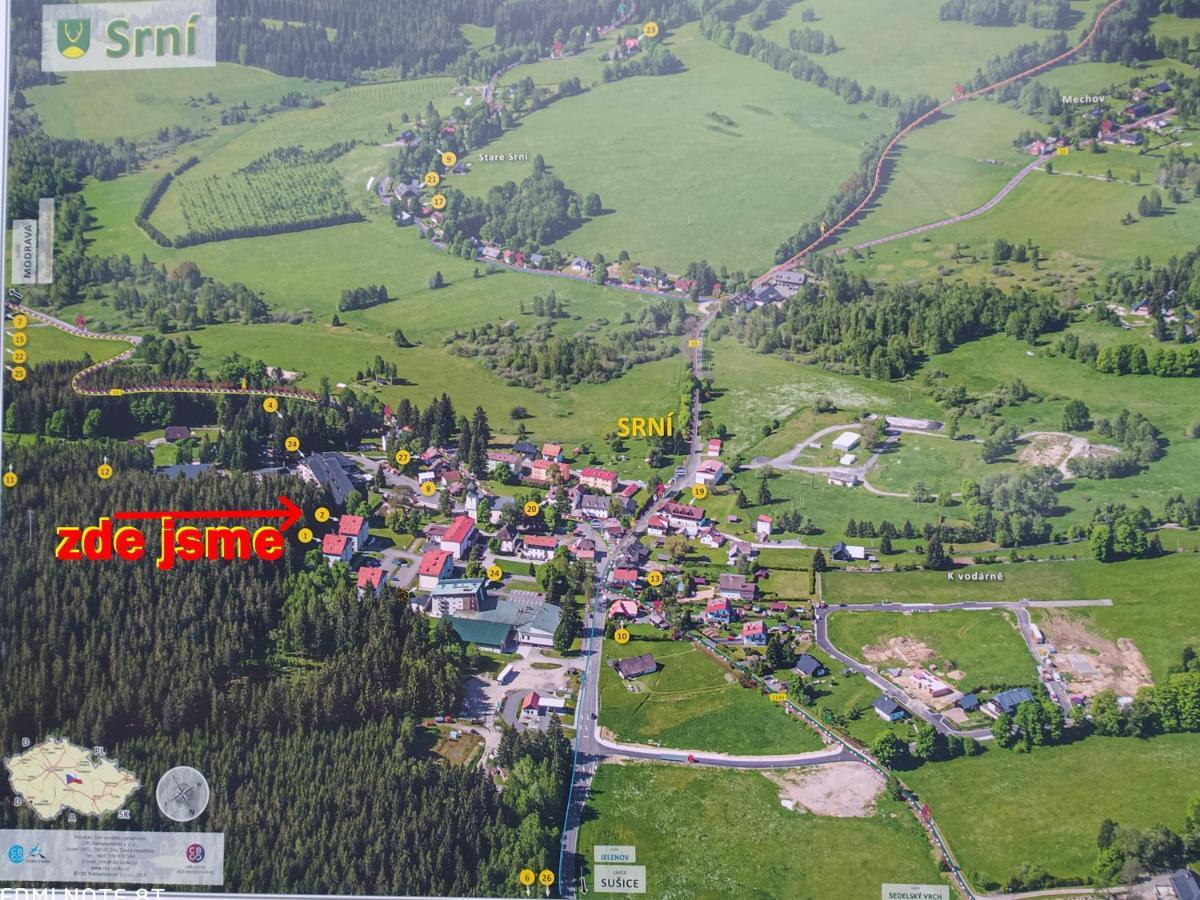 Apartman V Srní Exterior foto